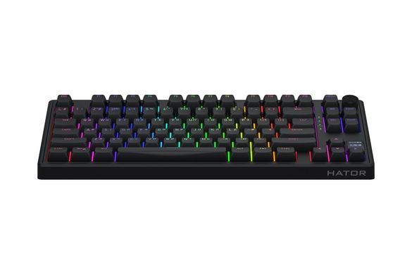 Клавіатура бездротова Hator Skyfall 80 Pro Wireless Black (HTK4181UA) [619423]