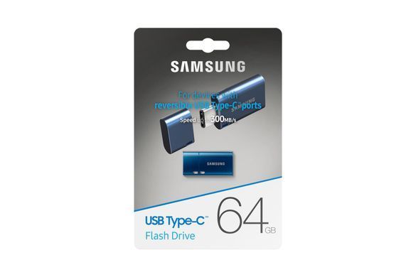 Накопичувач Samsung 64GB USB 3.2 Type-C Синій (MUF-64DA/APC) [114485]