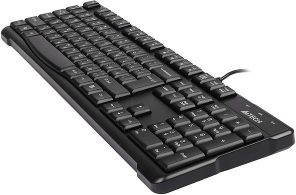 Клавіатура A4Tech KR-750 Ukr Black (KR-750 USB (Black)) [611299]
