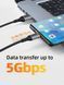 Кабель Cabletime USB - USB Type-C (M/M), 1 м, Black (CA40H) [615254], фото 4