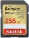 Карта пам'яті SanDisk SD 256GB C10 UHS-I U3 R180/W130MB/s Extreme V30 (SDSDXVV-256G-GNCIN) [108923], фото 1