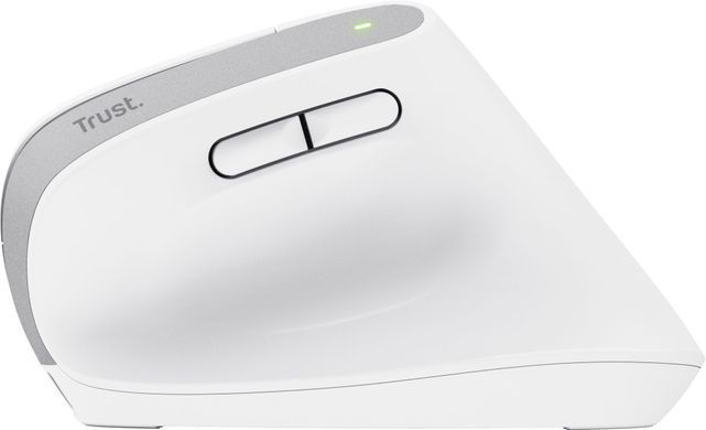 Миша Trust Bayo+ Multidevice Ergonomic, BT/WL/USB-A, біла (25399_TRUST) [110865]
