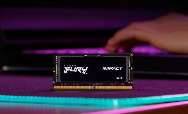 Пам'ять ноутбука Kingston DDR5 16GB 5600 FURY Impact PnP (KF556S40IB-16) [103805]