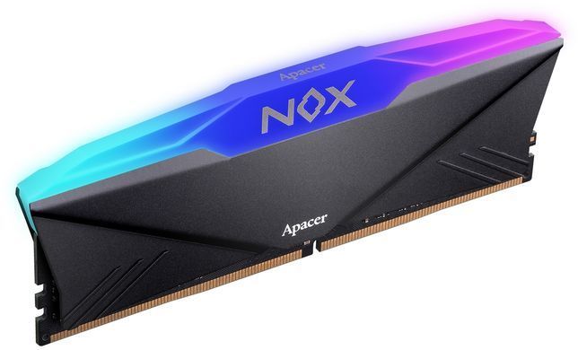 Модуль пам`ятi DDR4 2x16GB/3200 Apacer NOX RGB Black (AH4U32G32C28YNBAA-2) [607528]