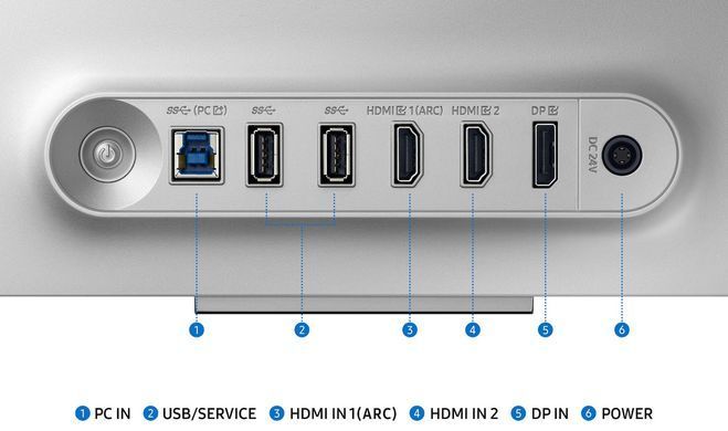 Монiтор 32" Samsung (LS32DG800SZXUA) [203456]