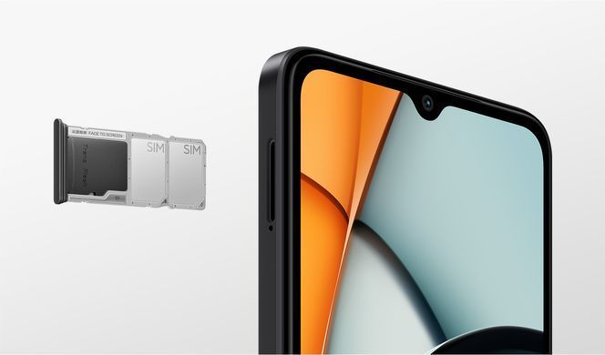 Смартфон Xiaomi Redmi A3 4/128GB Dual Sim Midnight Black (Redmi A3 4/128GB Black) [611231]