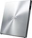 Привід оптичний портативний ASUS SDRW-08U5S-U DVD+-R/RW burner USB2.0 срібло Retail Box Slim (90DD0112-M29000) [109613], фото 4
