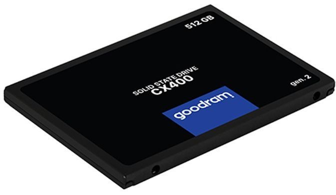 Накопичувач SSD 512GB Goodram CX400 Gen.2 2.5" SATAIII 3D TLC (SSDPR-CX400-512-G2) [607878]