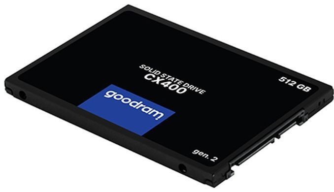 Накопичувач SSD 512GB Goodram CX400 Gen.2 2.5" SATAIII 3D TLC (SSDPR-CX400-512-G2) [607878]