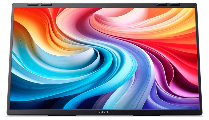 Монiтор 23.8" Acer Dual Portable PD243YEbmiuux Black (UM.QP3EE.E01) [203245]