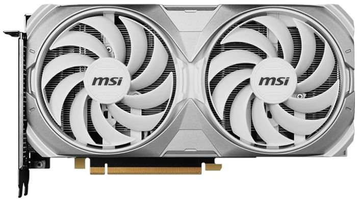MSI Відеокарта GeForce RTX 4070 SUPER 12GB GDDR6X VENTUS 2X WHITE OC білий (912-V513-659)