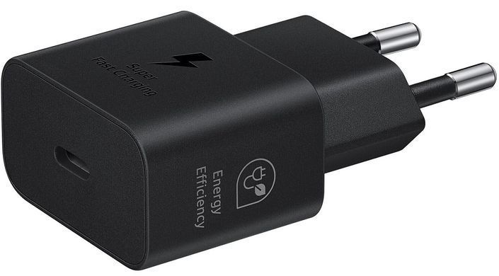 Мережевий зарядний пристрій Samsung 25W Travel Adapter + Type-C cable Black (EP-T2510XBEGEU) [202543]