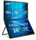 Монiтор 23.8" Acer Dual Portable PD243YEbmiuux Black (UM.QP3EE.E01) [203245], фото 1