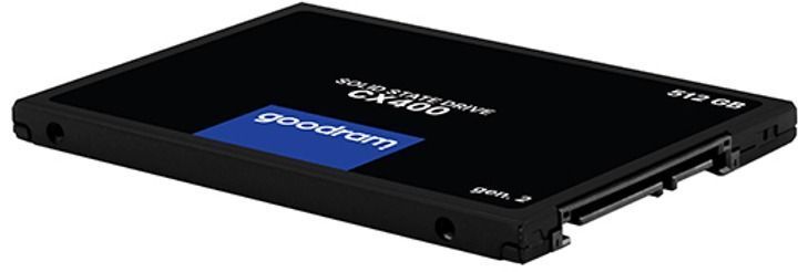 Накопичувач SSD 512GB Goodram CX400 Gen.2 2.5" SATAIII 3D TLC (SSDPR-CX400-512-G2) [607878]
