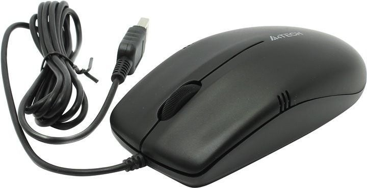 Миша A4Tech OP-530NU Black V-Track (OP-530NU USB (Black)) [609375]