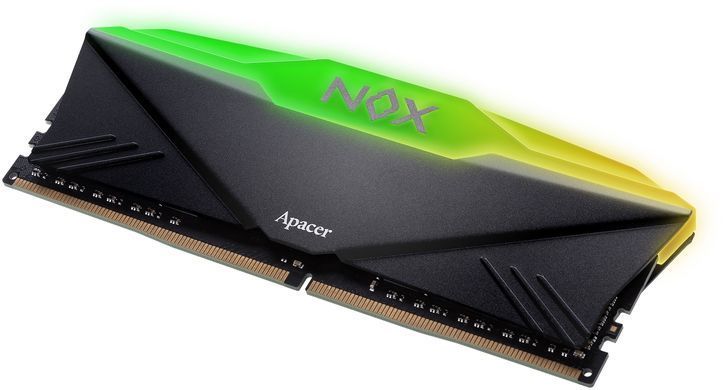 Модуль пам`ятi DDR4 2x16GB/3200 Apacer NOX RGB Black (AH4U32G32C28YNBAA-2) [607528]