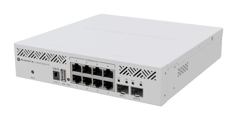 Комутатор MikroTik Cloud Router Switch (CRS310-8G+2S+IN) [105112]