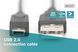 Кабель DIGITUS USB-A > USB-mini B синхронізації, 3.0 m, чорний (AK-300130-030-S) [113485], фото 5