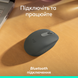 Миша Logitech M196 Bluetooth Graphite (L) (910-007459) [200894], фото 2