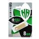 Флеш-накопичувач USB 8GB Hi-Rali Shuttle Series Gold (HI-8GBSHGD) [607140], фото 2