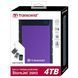 HDD накопичувач Transcend StoreJet 25H3 4TB USB 3.0 Purple (TS4TSJ25H3P) [203075], фото 4