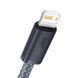 Кабель Baseus Dynamic Series Fast Charging Data Cable USB to iP 2.4A 1m Slate Gray (CALD000416) [804377], фото 3