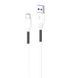 Кабель SkyDolphin S27L Spring Anti-Brake USB - USB Type-C (M/M), 1 м, White (SDUSB-000610) [604240], фото 1