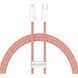 Кабель Baseus Dynamic USB Type-C - Lightning (M/M), 20W, 2 м Orange (CALD000107) [604334], фото 1