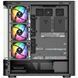 Корпус Modecom VOLCANO AQ200 ARGB MIDI FRONT LCD, 4x120mm fans BLACK без БЖ ATX (MC-A-AQ200-4FA-B) [405392], фото 5