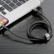 Кабель Baseus Cafule Cable USB For Lightning 2.4A 0.5m Gray+Black (CALKLF- AG1) [805492], фото 6