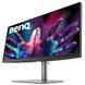 Монітор TFT 34" BenQ PD3420Q, IPS, WQHD, 2 x HDMI, DP, USB-C, USB-hub, HAS, колонки, темно-сірий (9H.LJHLB.QPE) [400453], фото 3