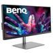 Монітор TFT 34" BenQ PD3420Q, IPS, WQHD, 2 x HDMI, DP, USB-C, USB-hub, HAS, колонки, темно-сірий (9H.LJHLB.QPE) [400453], фото 2