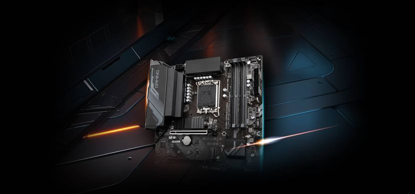 Материнська плата GIGABYTE B760M GAMING X DDR4 s1700 B760 2xDDR4 HDMI mATX (B760M_GAMING_X_DDR4) [111652]