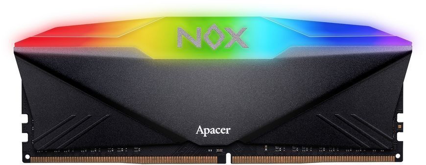 Модуль пам`ятi DDR4 2x16GB/3200 Apacer NOX RGB Black (AH4U32G32C28YNBAA-2) [607528]