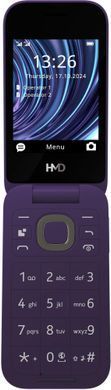 Мобільний телефон HMD 2660 Flip Violet (HMD 2660 4G FLIP DS Violet) [604453]