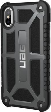 Чохол-накладка Urban Armor Gear Monarch для Apple iPhone X Graphite (IPHX-M-GR) [615775]