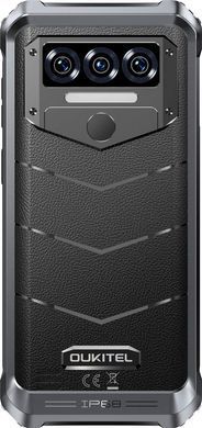 Смартфон Oukitel WP38 6.52" HD /6GB/256GB/ MT8788 / 10600mAh / IP68 / 13+5Мп NFC Black (OukitelWP38Black) [400672]