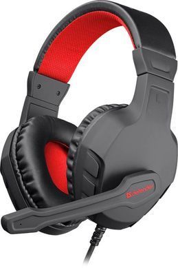 Гарнітура Defender Cujo, 3,5мм, Black-Red (64505) [401835]