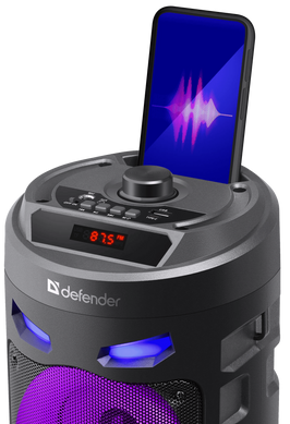 Портативна акустика Defender Crashboom 16Вт Black (65085) [203971]