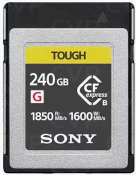 Карта пам'яті Sony CFexpress Type B 240GB R1850/W1600MB/s Tough (CEBG240T.CE7) [112243]