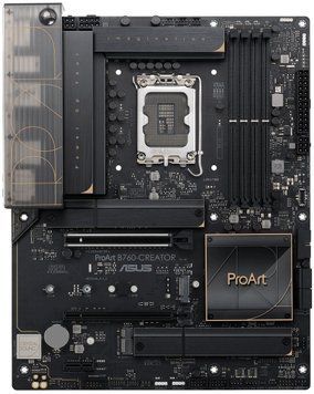 Материнcька плата ASUS PROART B760-CREATOR s1700 B760 4xDDR5 M.2 HDMI DP ATX (90MB1F20-M0EAY0) [113499]
