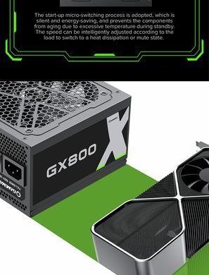 Блок живлення GAMEMAX (GX-800) [303195]