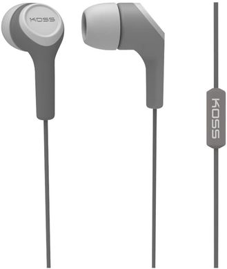 Навушники In-Ear Koss KEB15iGRY (195033.101)