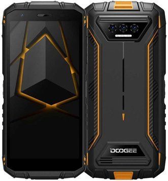 Смартфон Doogee S41T 5.5" 4/64ГБ, 2SIM, 6300мА&bull;год, помаранчевий (6924351684419) [11309]