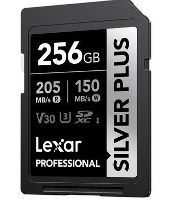 Карта пам&rsquo;яті SDXC 256GB UHS-I LEXAR (LSDSIPL256G-BNNNG) [503047]