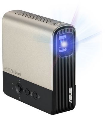 Проєктор портативний Asus ZenBeam E2 WVGA, 300 lm, LED, 1.3, WiFi (90LJ00H3-B01170) [105341]