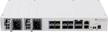Комутатор Mikrotik, 2x100G, 8x25G SFP28, 1x100Mbit Eth port for management, Router (CRS510-8XS-2XQ-IN) [401577]