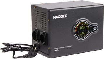 ДБЖ Maxxter, тривалої дії, 1000 ВА (600 Вт), без АКБ (MX-HI-PSW1000-01) [400915]