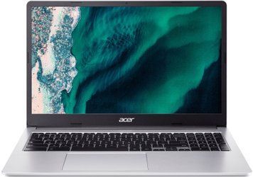 Ноутбук Acer Chromebook CB315-4H 15" FHD IPS, Intel C N4500, 8GB, F128GB, UMA, ChromeOS, сріблястий (NX.KB9EU.001) [100075]