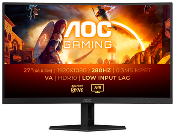 Монiтор 27" AOC Black (C27G4ZXE) [200073]